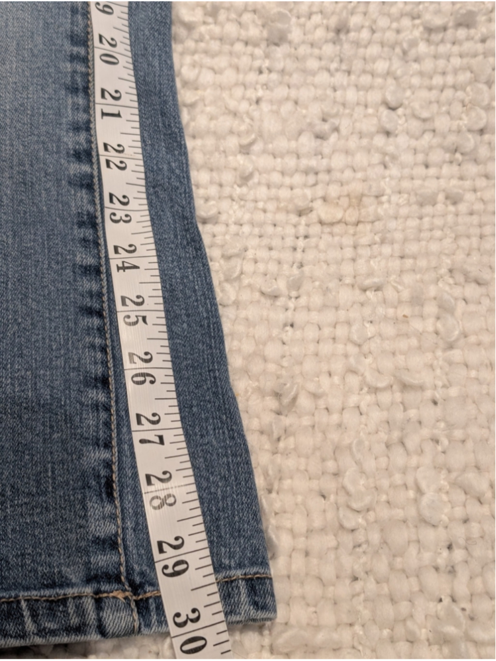 725 - Santana Jeans Y2K Size 30 Embroidered Floral Bootcut Flare Jeans - Picture 10 of 10